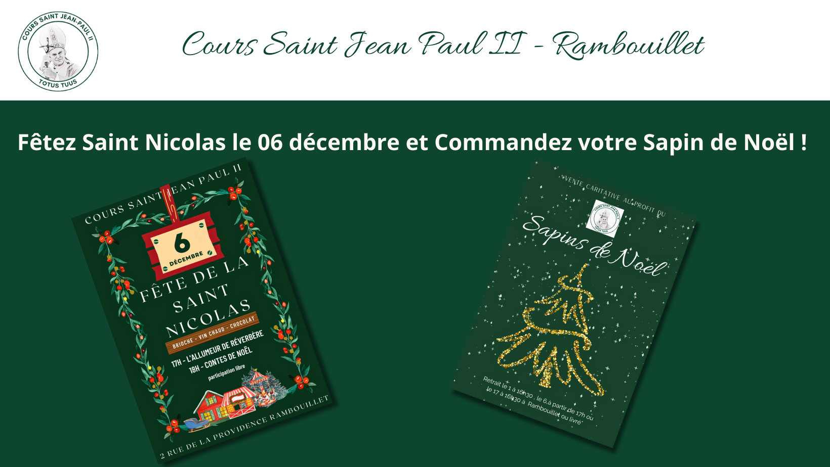Commande Sapins de Noël Rambouillet