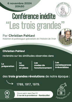 Conférence Cours Saint Jean-Paul II