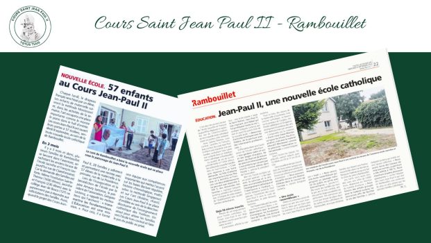 Cours Saint Jean-Paul II Presse Rambouillet